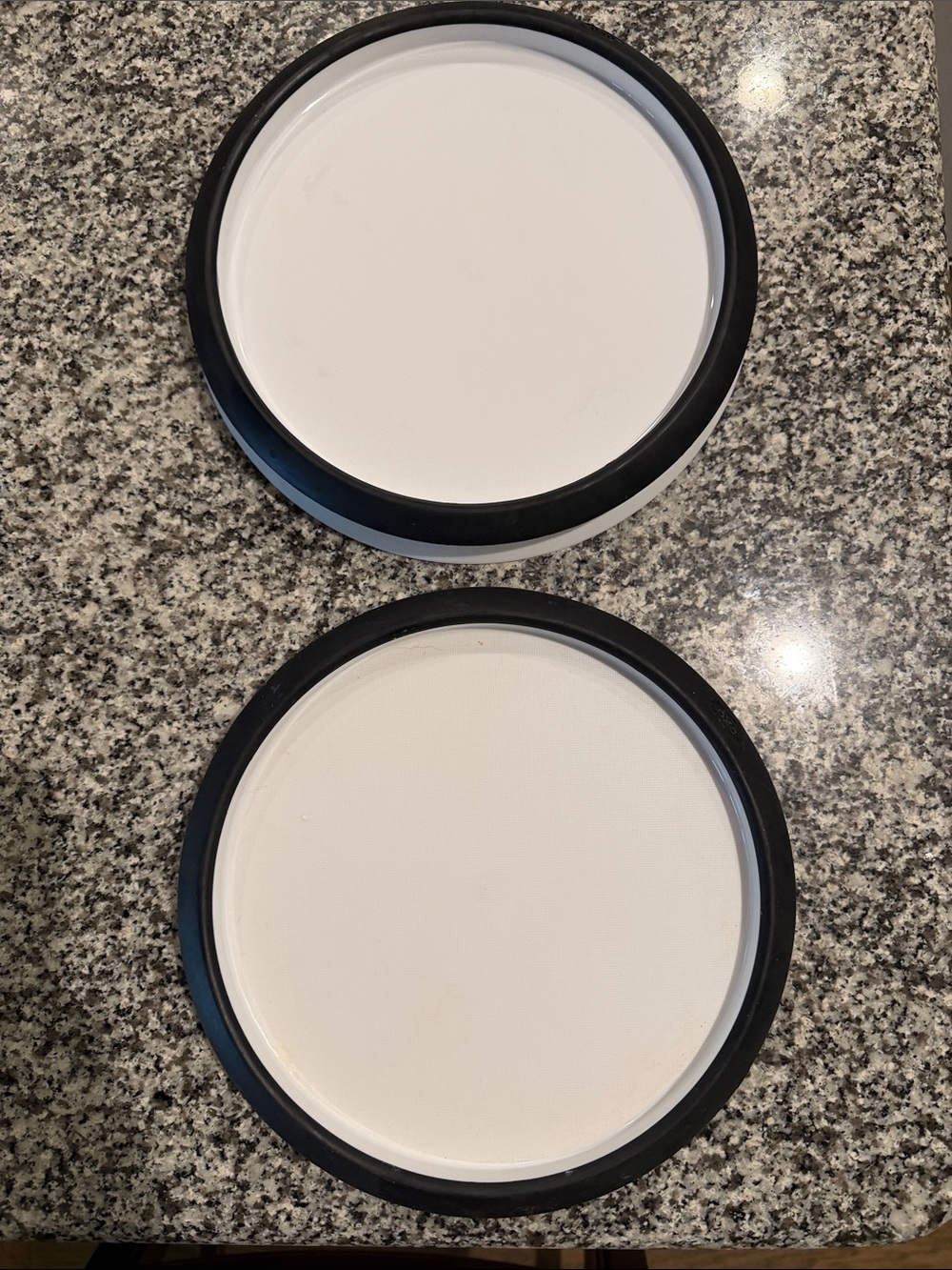2 9” Round lazy Susan’s OXO brand